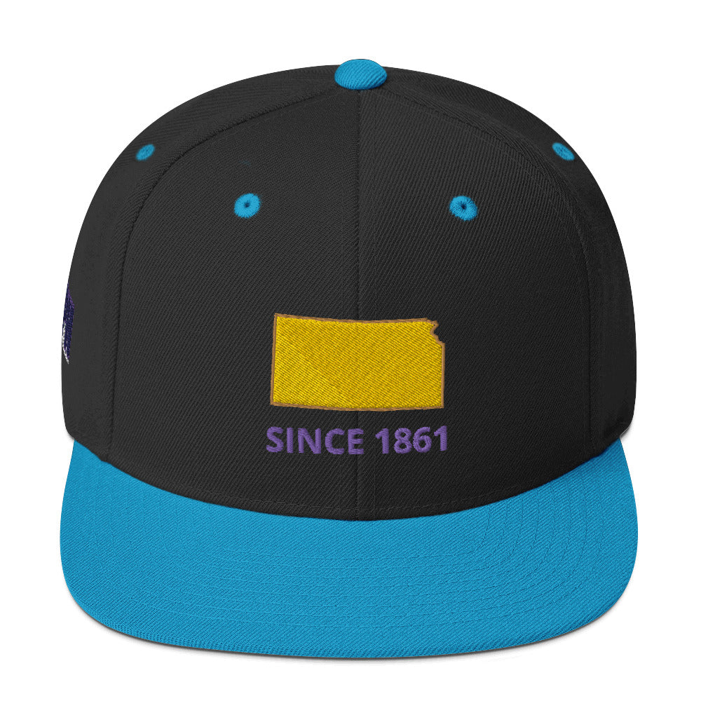 Kansas Since 1861 Snapback Hat