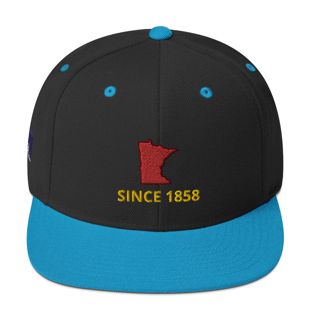 Minnesota Since 1858 Snapback Hat