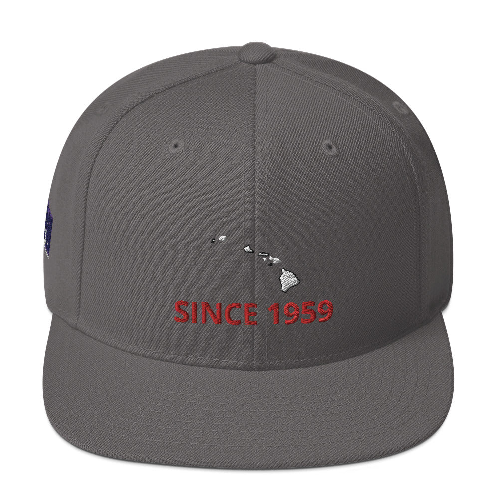 Hawai'i Since 1959 Snapback Hat