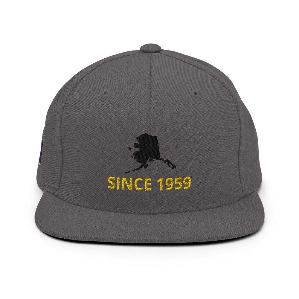 Alaska Since 1959 Snapback Hat