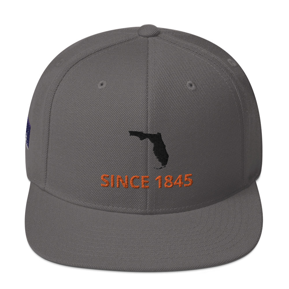 Florida Since 1845 Snapback Hat