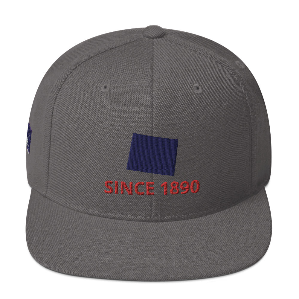 Wyoming Since 1890 Snapback Hat