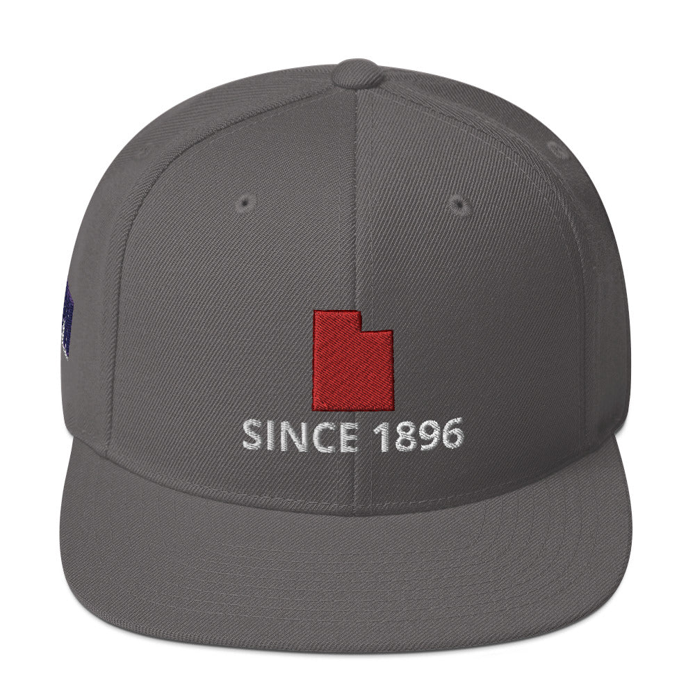 Utah Since 1896 Snapback Hat