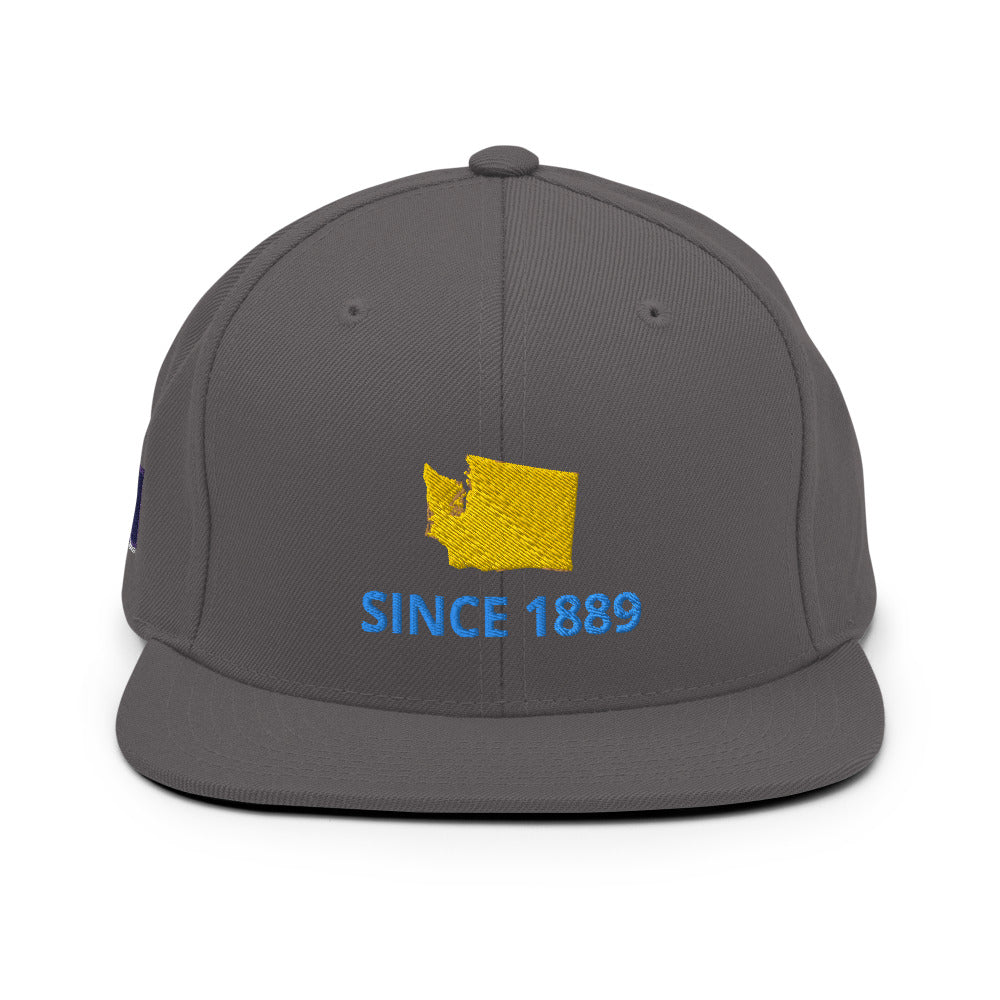 Washington Since 1889 Snapback Hat