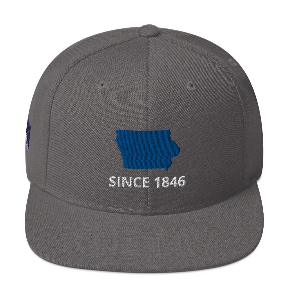 Iowa Since 1846 Snapback Hat