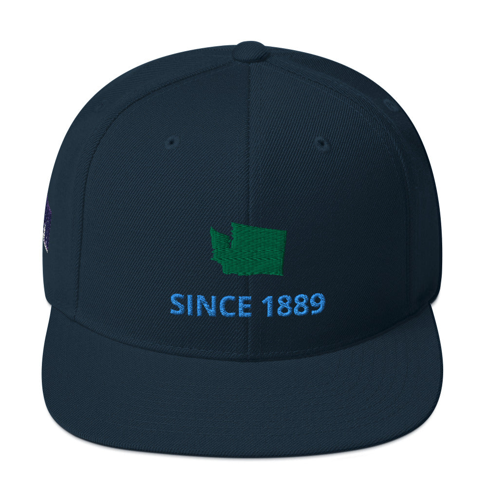 Washington Since 1889 Snapback Hat