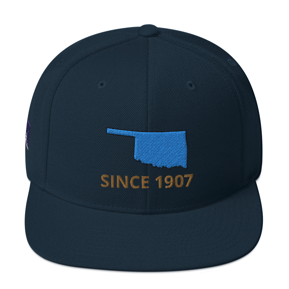 Oklahoma Since 1907 Snapback Hat