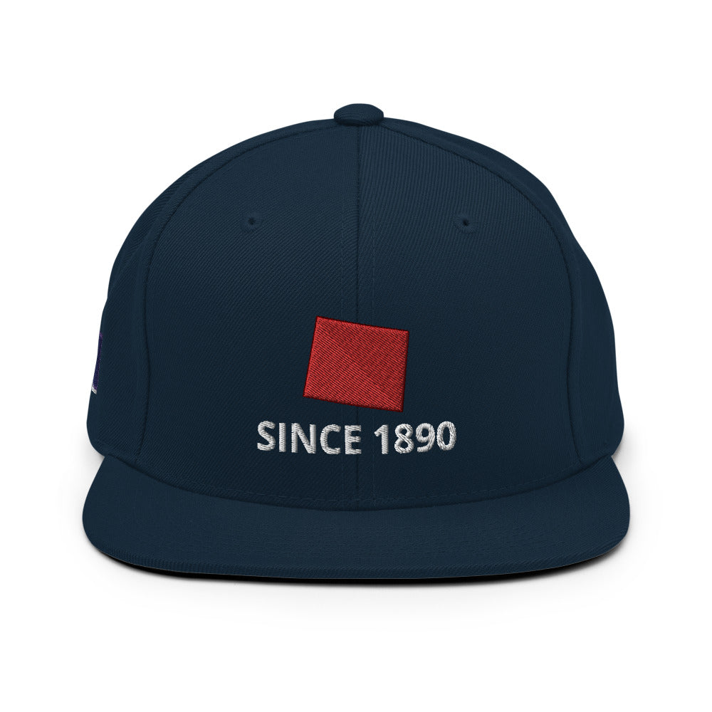 Wyoming Since 1890 Snapback Hat