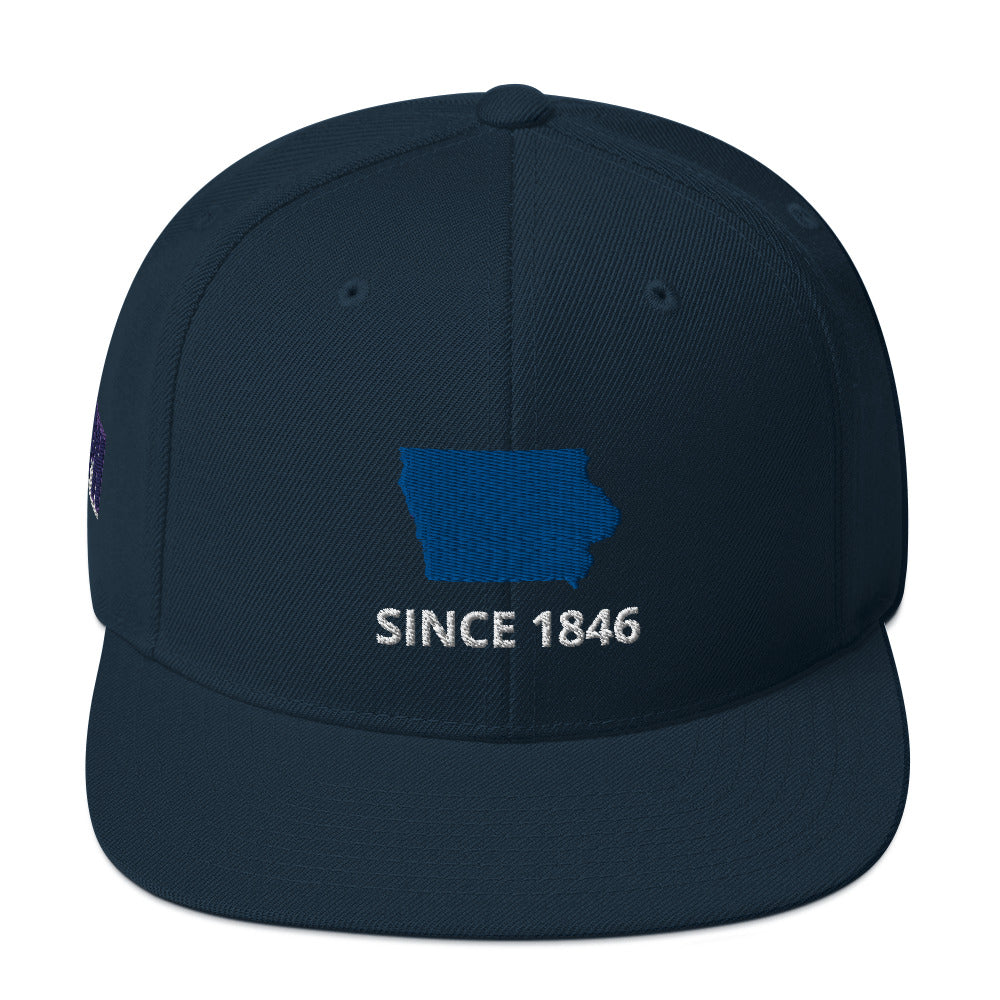 Iowa Since 1846 Snapback Hat