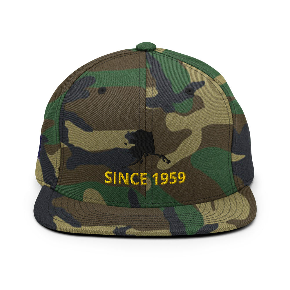 Alaska Since 1959 Snapback Hat