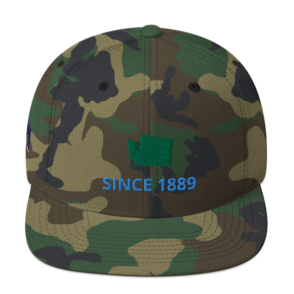 Washington Since 1889 Snapback Hat