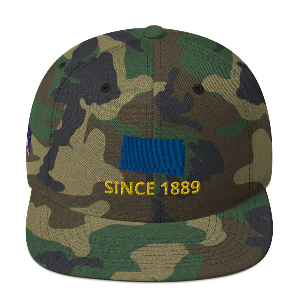 South Dakota Since 1889 Snapback Hat