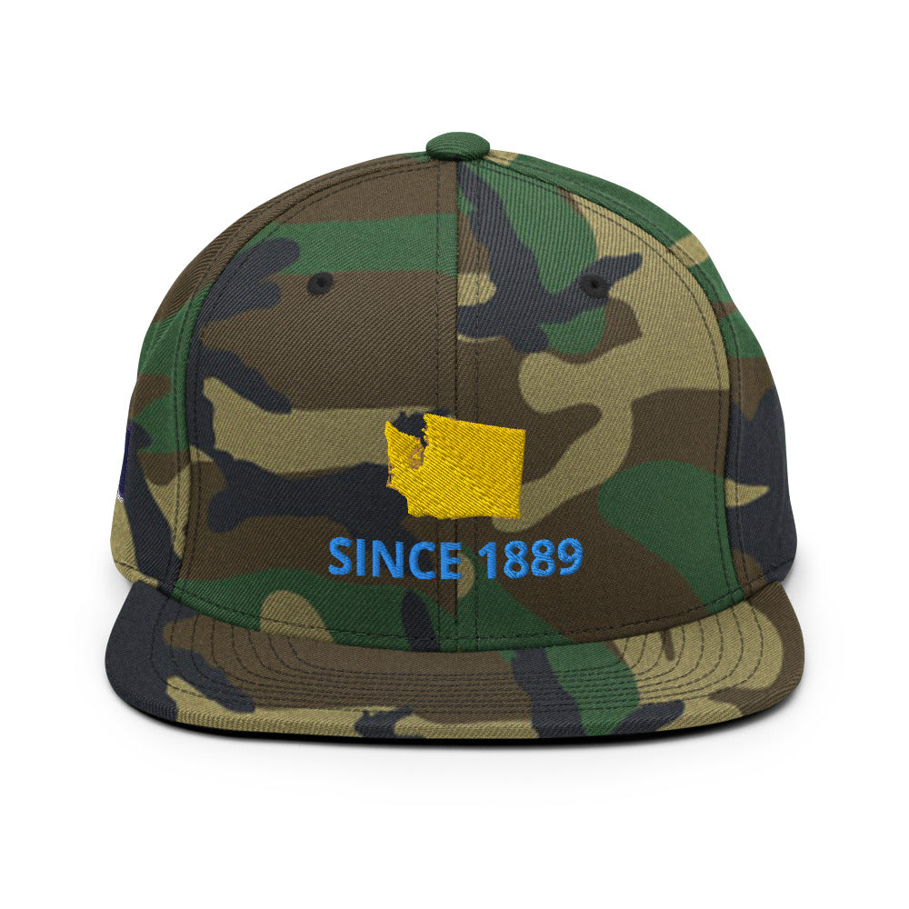 Washington Since 1889 Snapback Hat