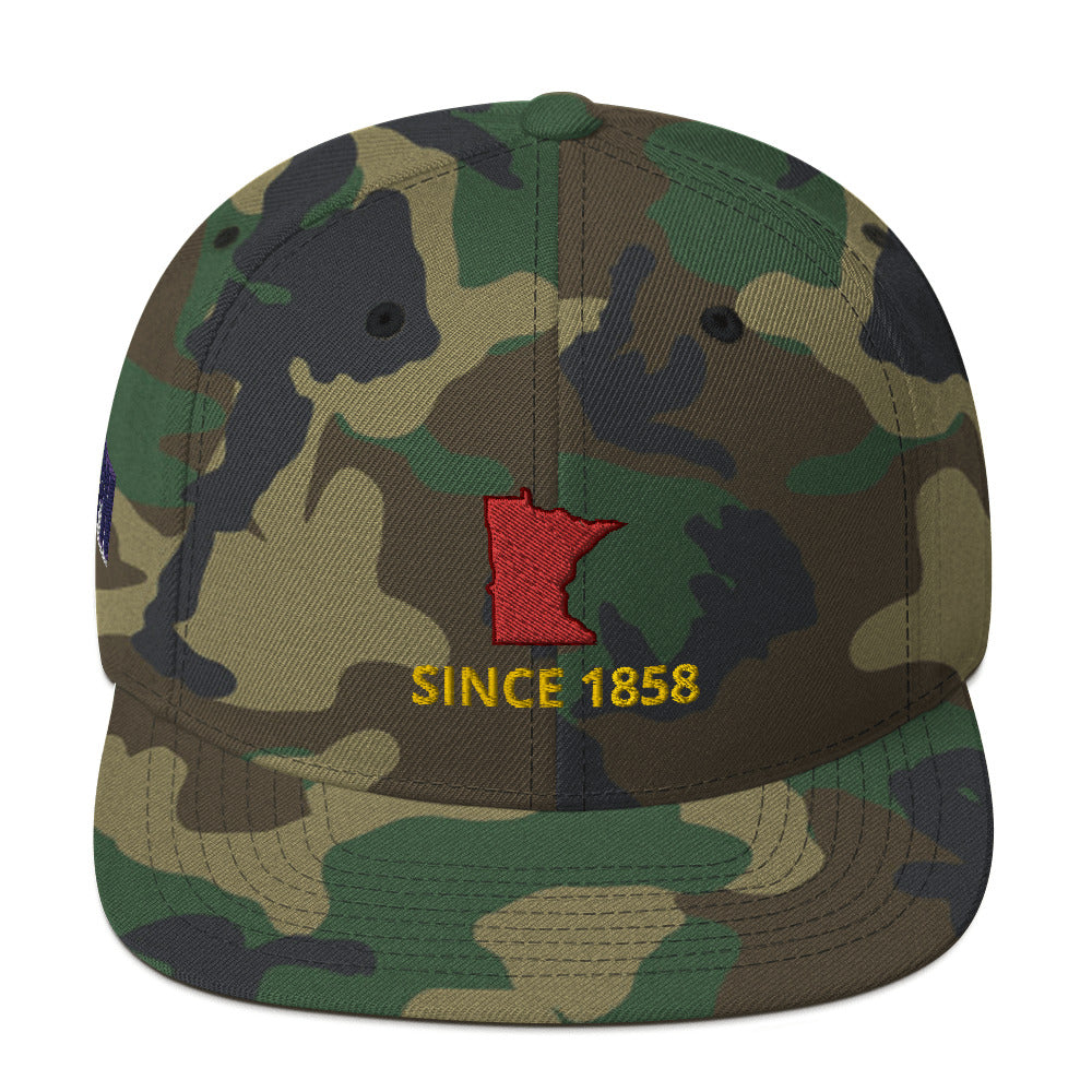 Minnesota Since 1858 Snapback Hat