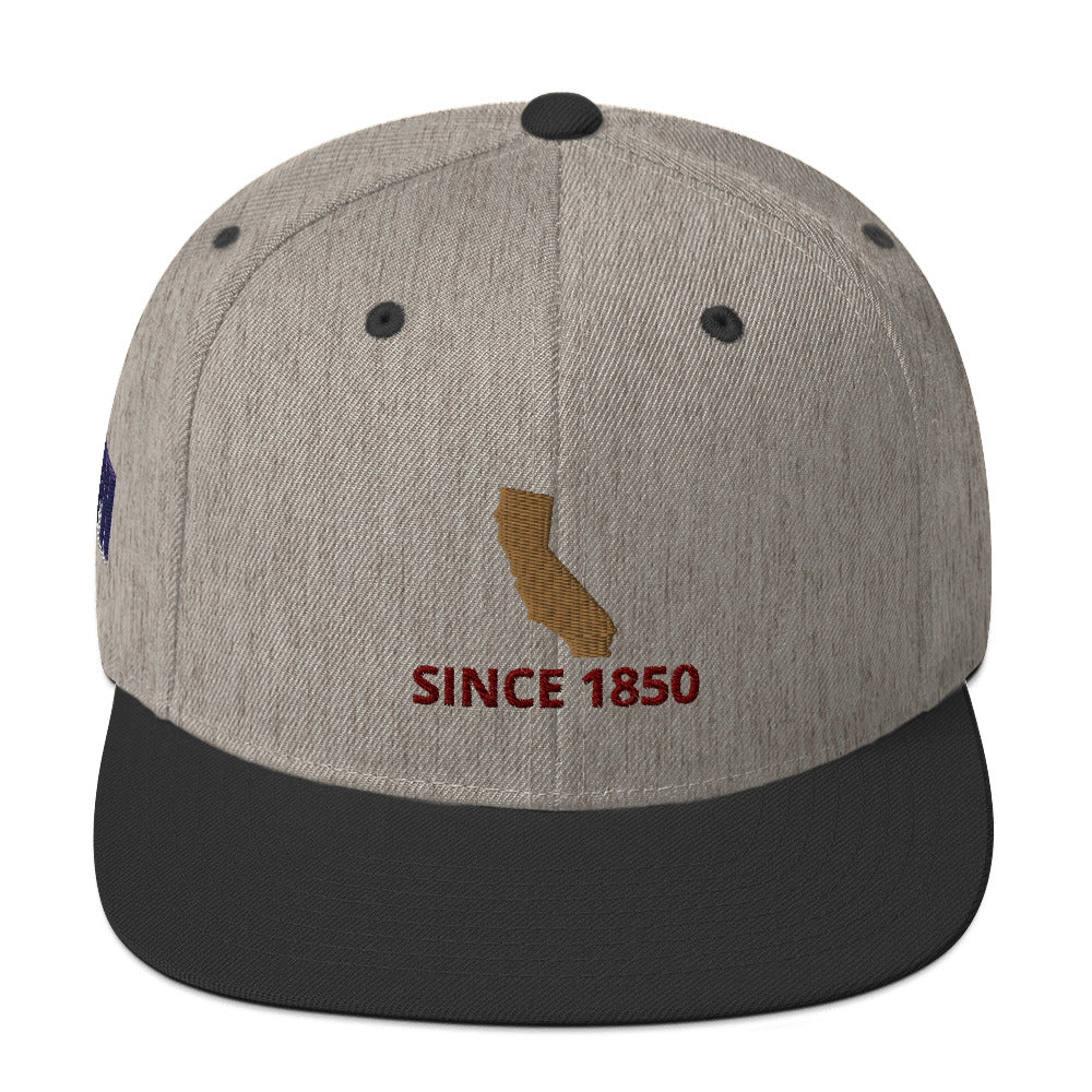 California Since 1850 Snapback Hat