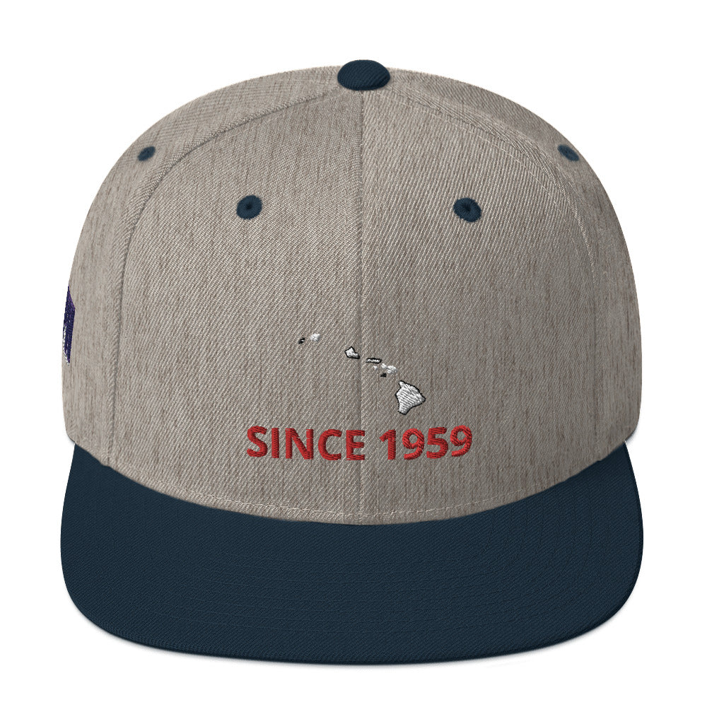 Hawai'i Since 1959 Snapback Hat