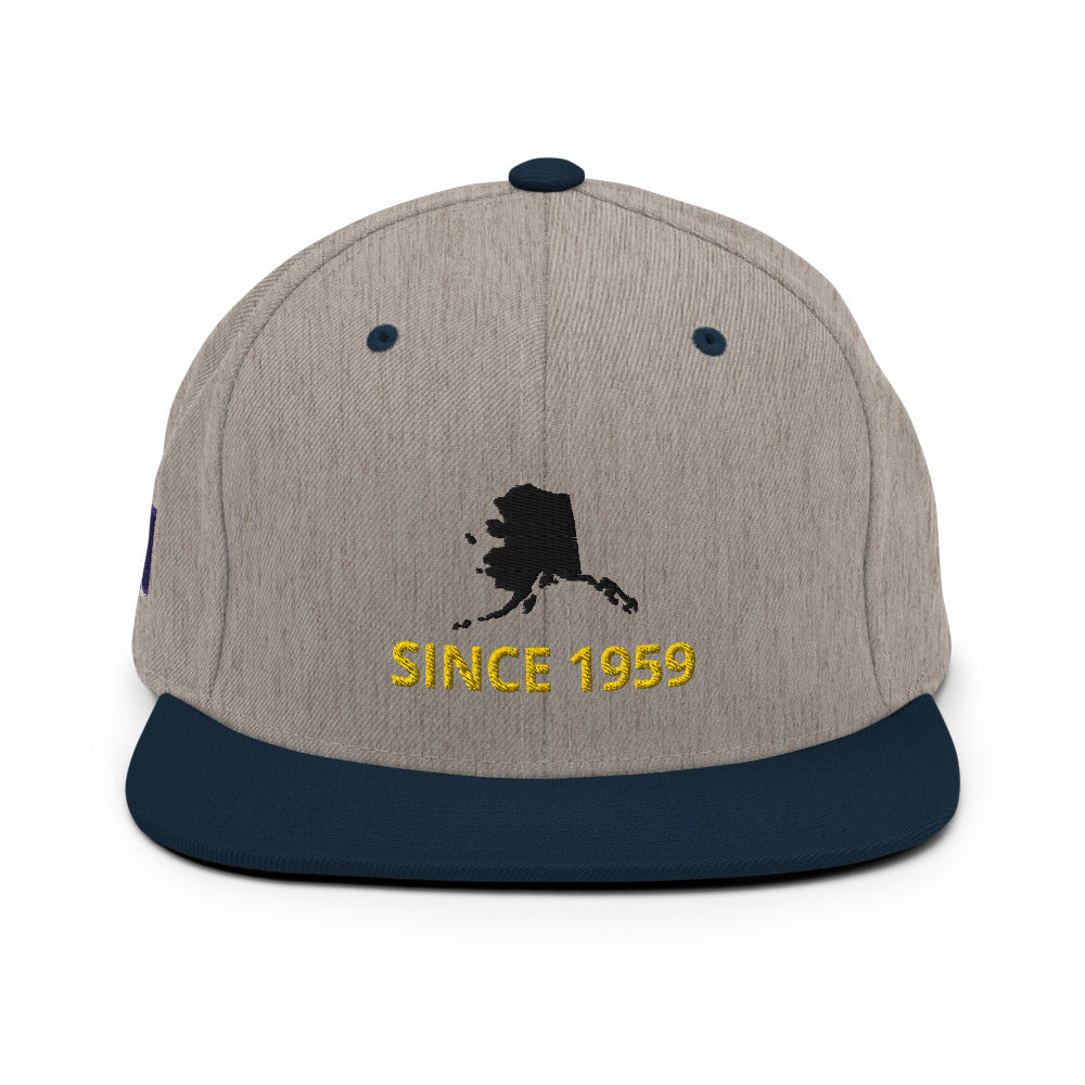 Alaska Since 1959 Snapback Hat