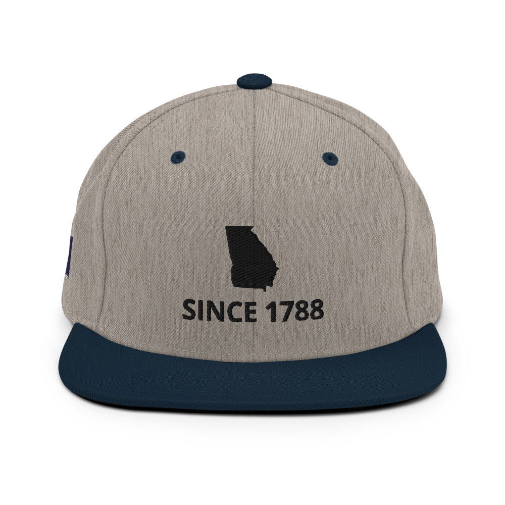 Georgia Since 1788 Snapback Hat