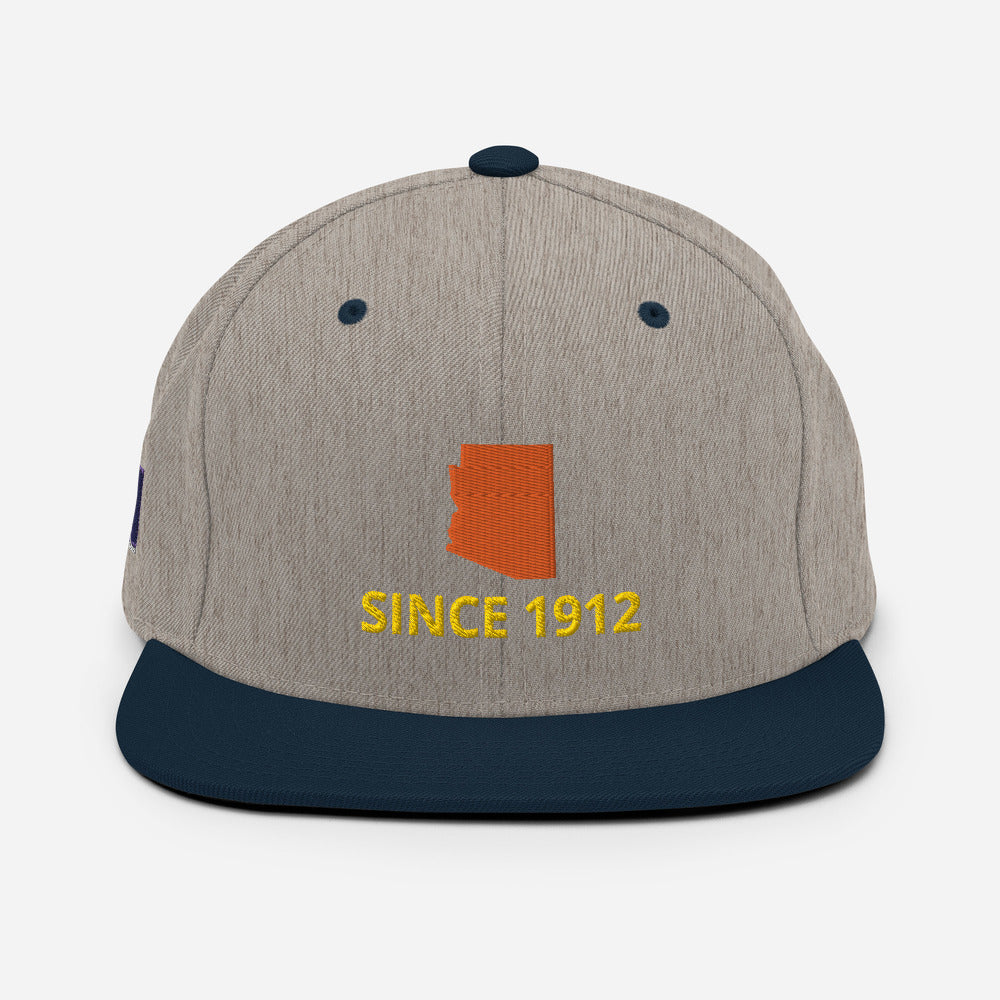 Arizona Since 1912 Snapback Hat