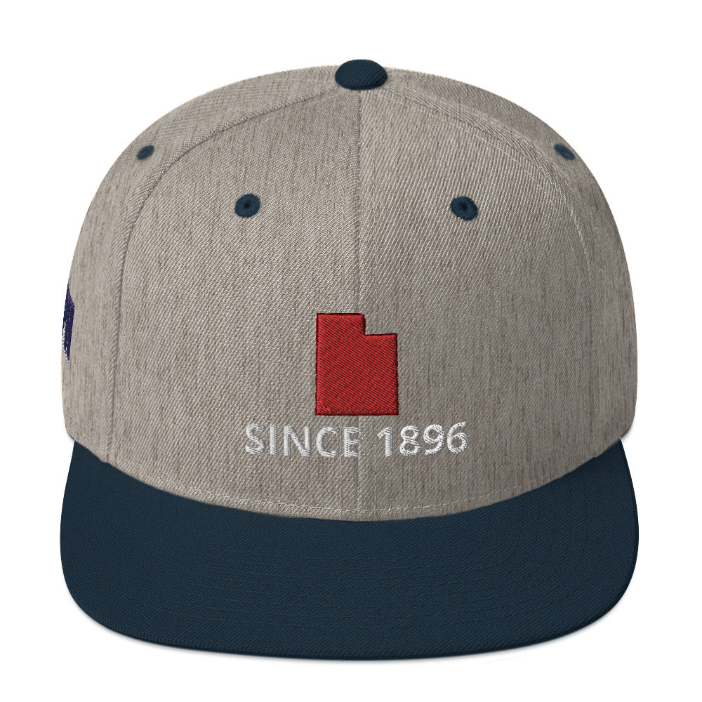 Utah Since 1896 Snapback Hat