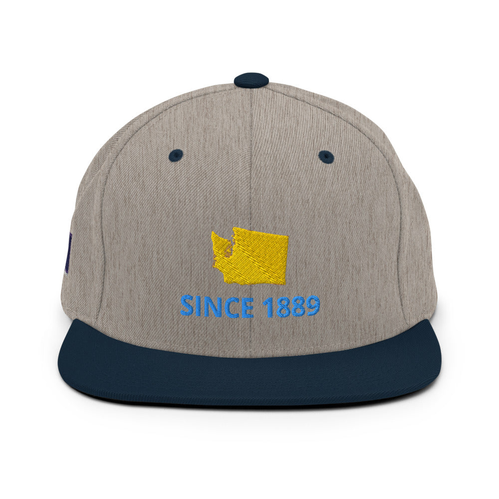 Washington Since 1889 Snapback Hat