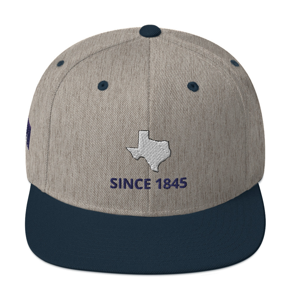 Texas Since 1845 Snapback Hat