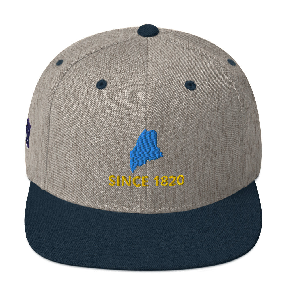 Maine Since 1820 Snapback Hat