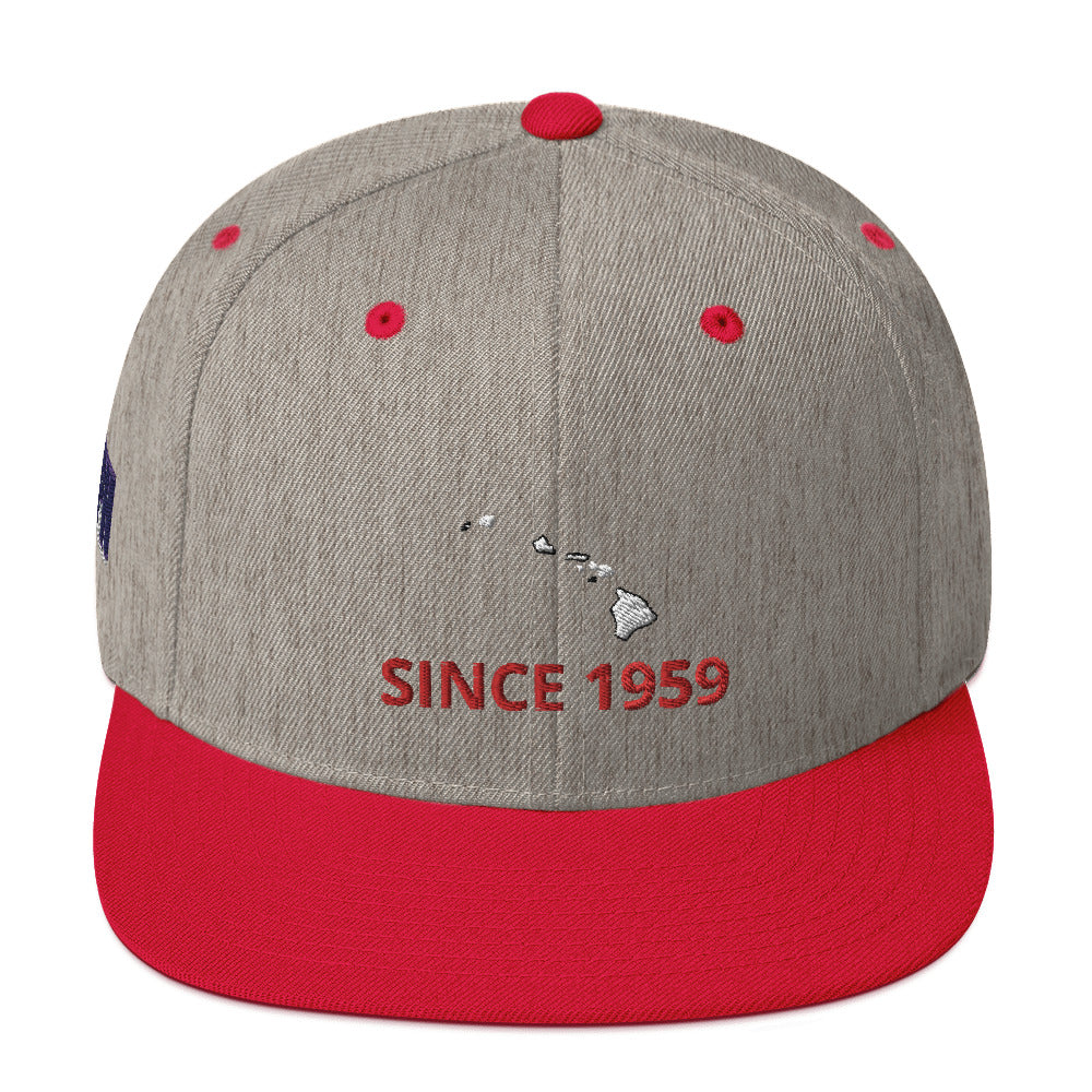 Hawai'i Since 1959 Snapback Hat