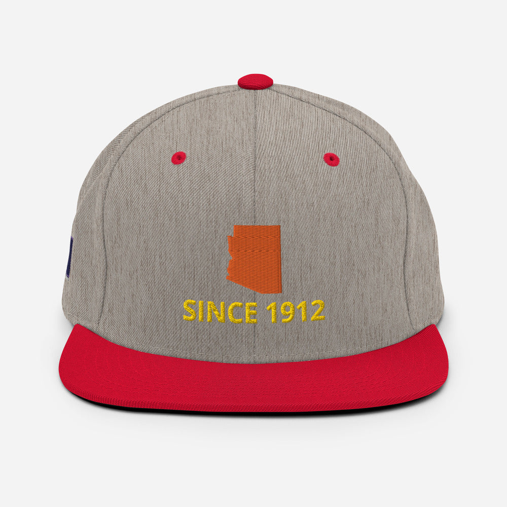 Arizona Since 1912 Snapback Hat