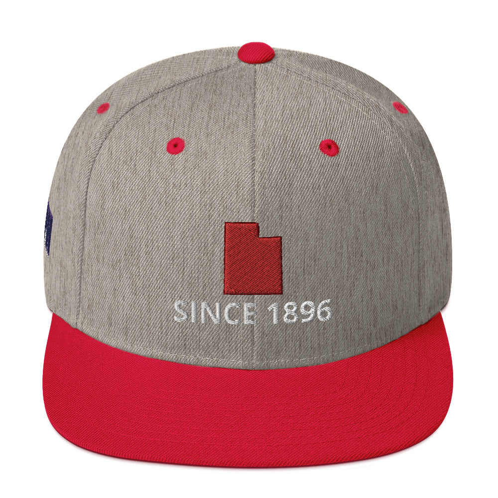 Utah Since 1896 Snapback Hat