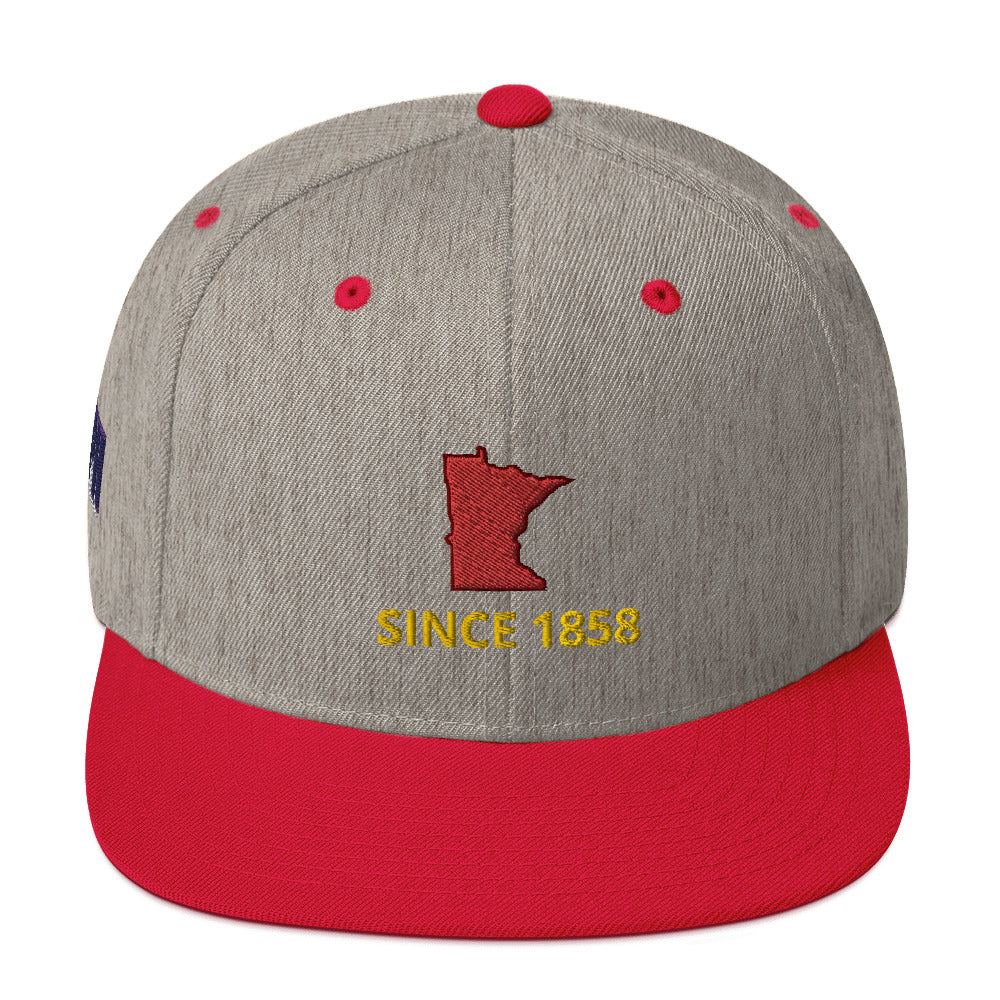 Minnesota Since 1858 Snapback Hat