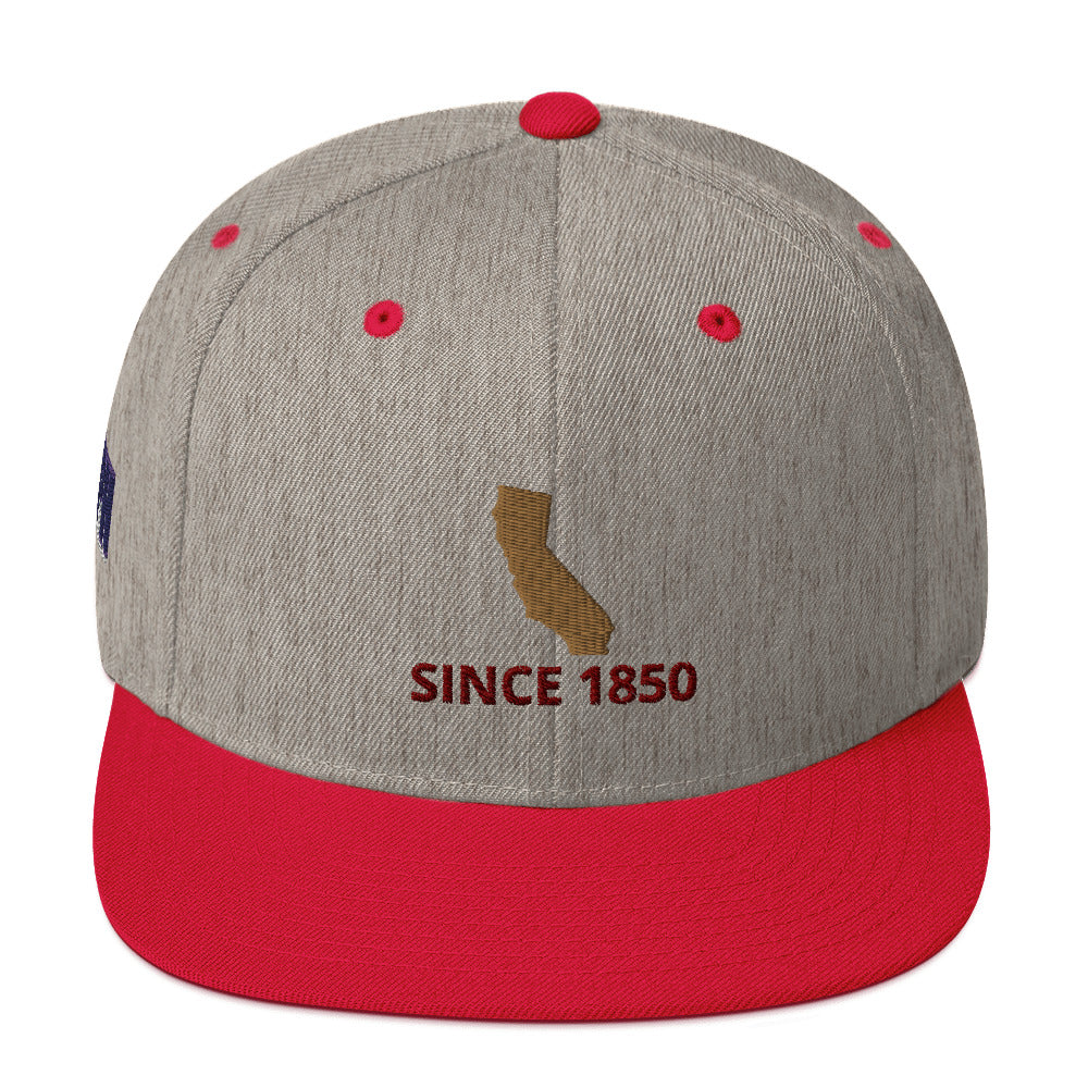 California Since 1850 Snapback Hat