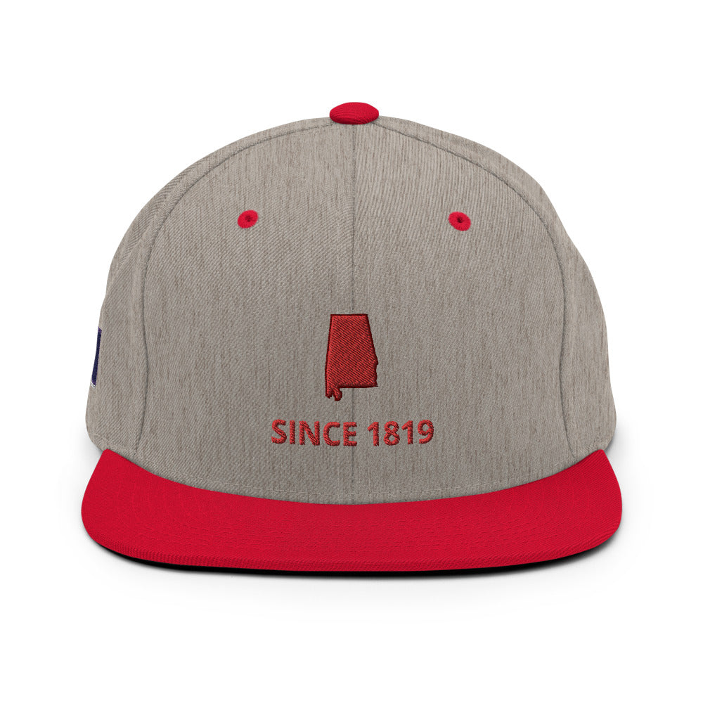 Alabama Since 1819 Snapback Hat