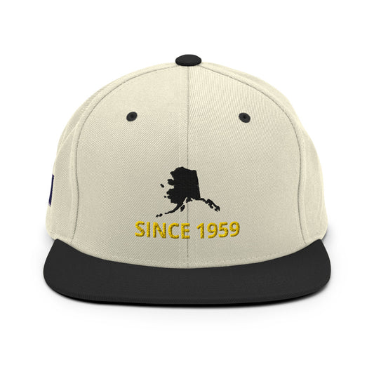 Alaska Since 1959 Snapback Hat