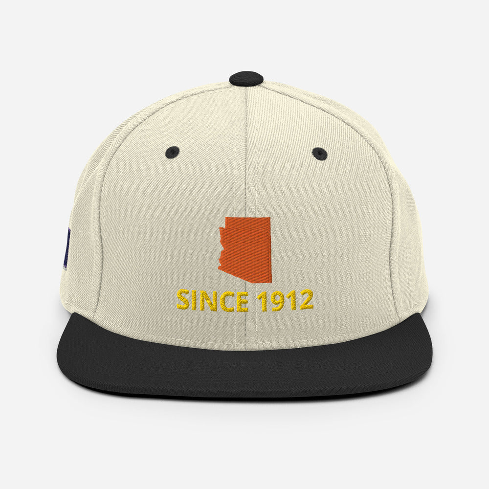 Arizona Since 1912 Snapback Hat