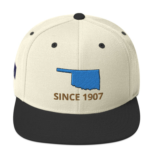 Oklahoma Since 1907 Snapback Hat