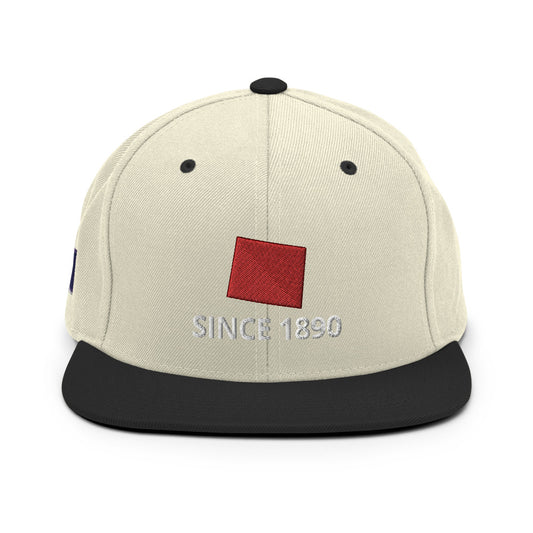 Wyoming Since 1890 Snapback Hat