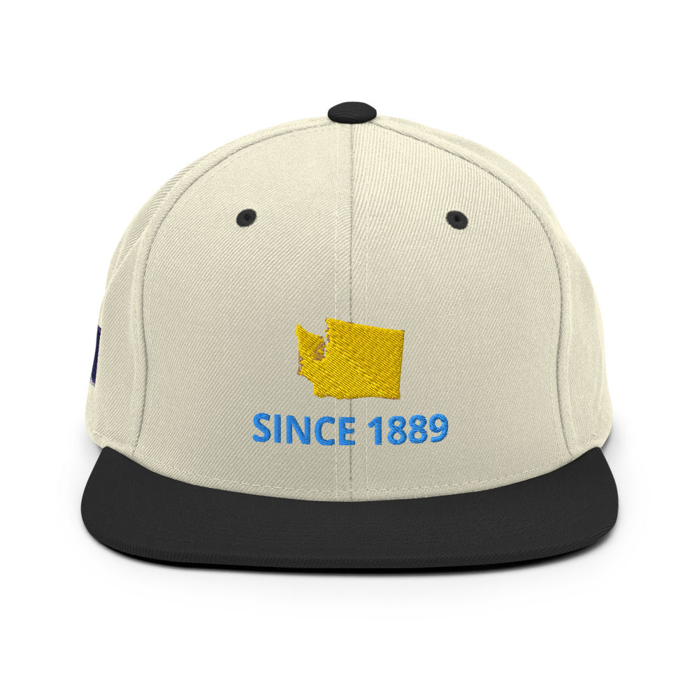 Washington Since 1889 Snapback Hat