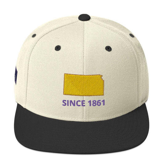 Kansas Since 1861 Snapback Hat