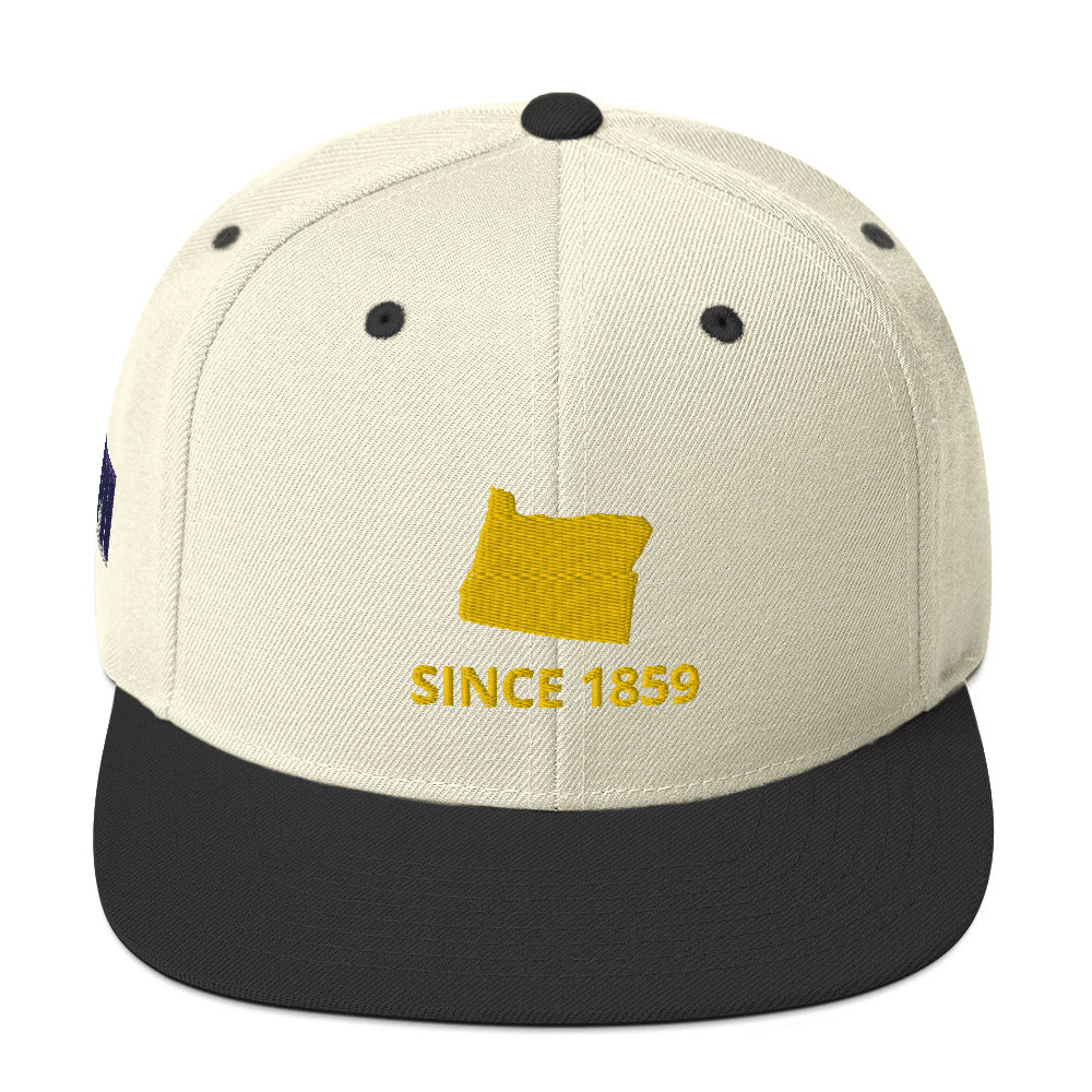 Oregon Since 1859 Snapback Hat