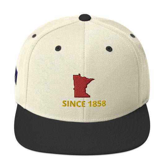 Minnesota Since 1858 Snapback Hat