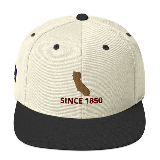 California Since 1850 Snapback Hat