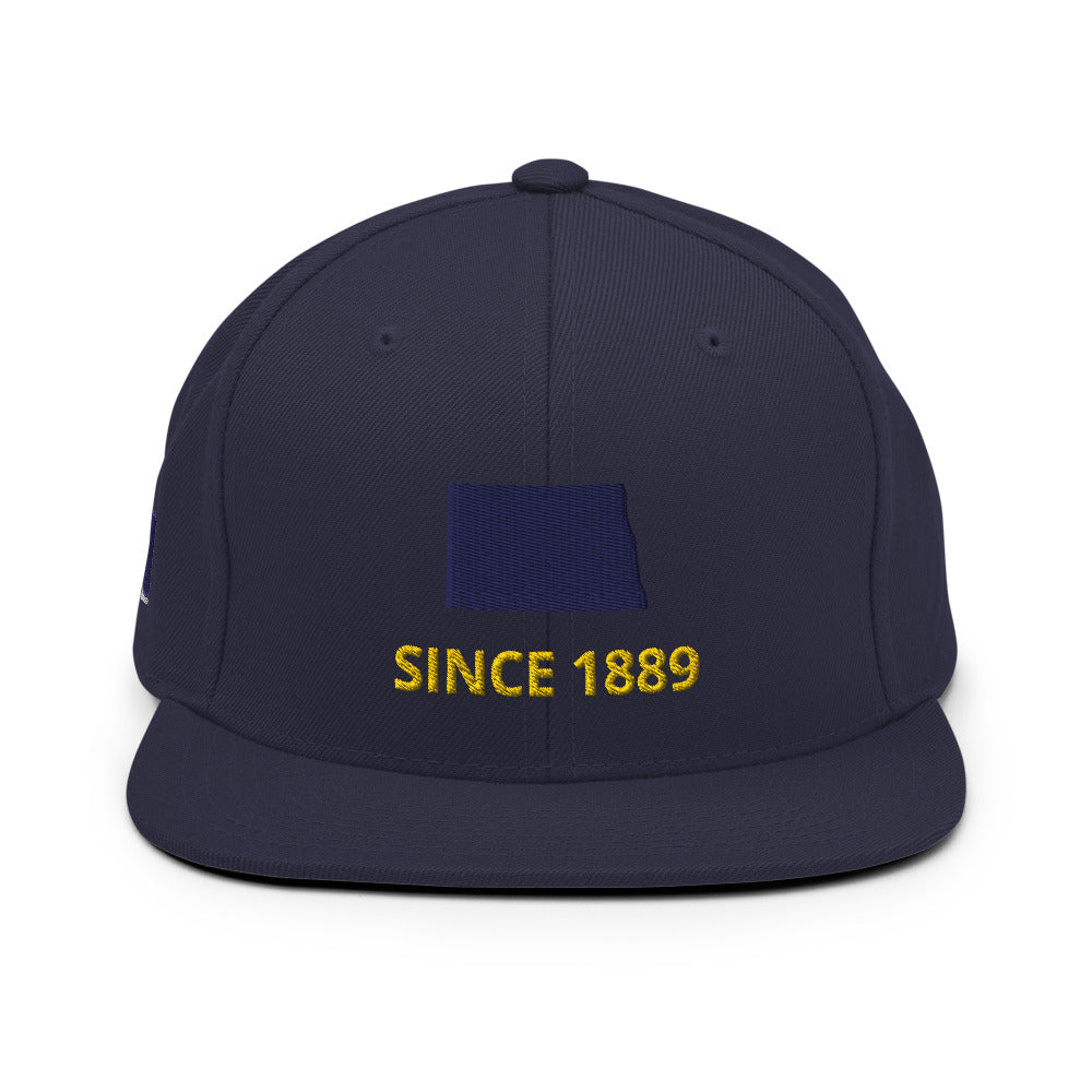 North Dakota Since 1889 Snapback Hat