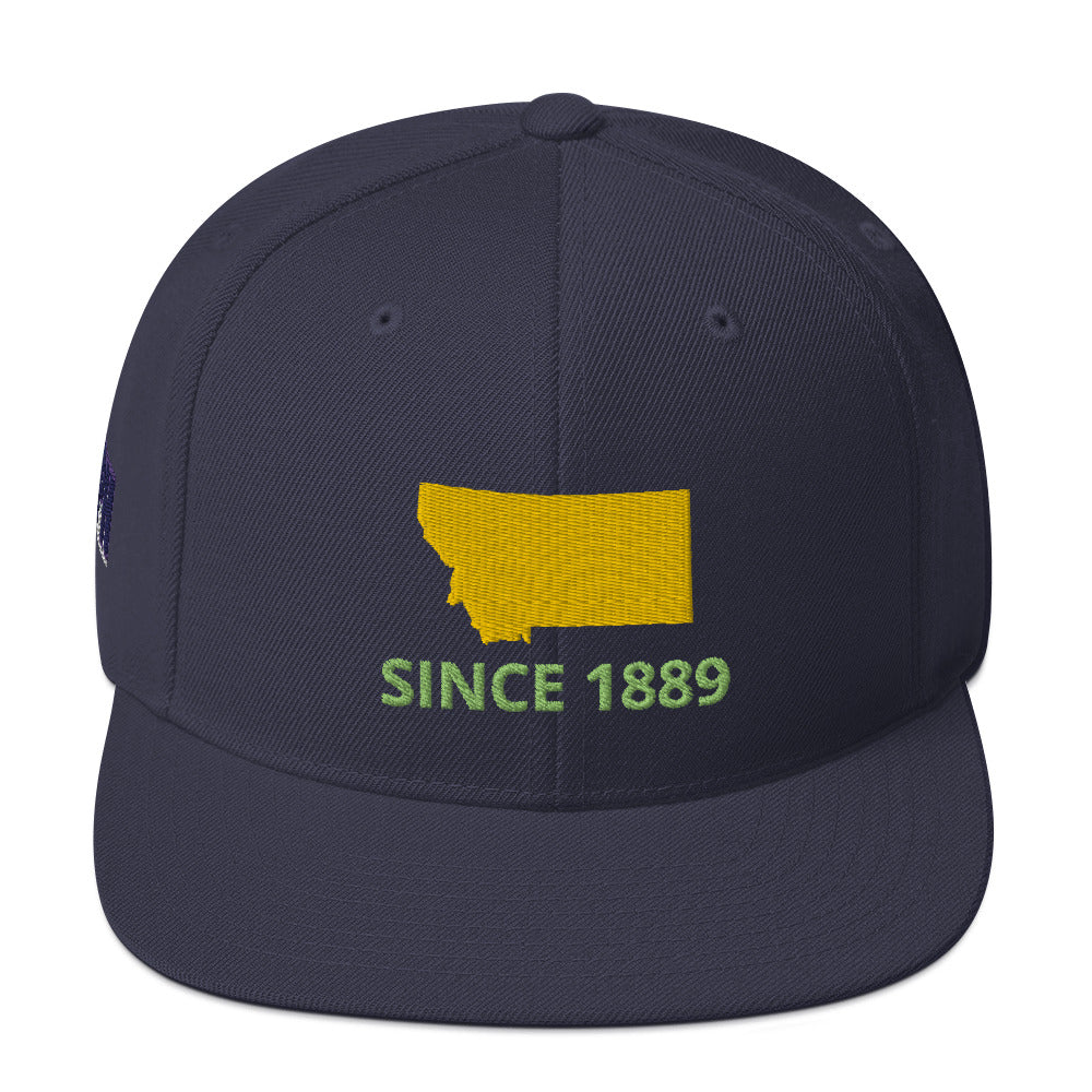 Montana Since 1889 Snapback Hat