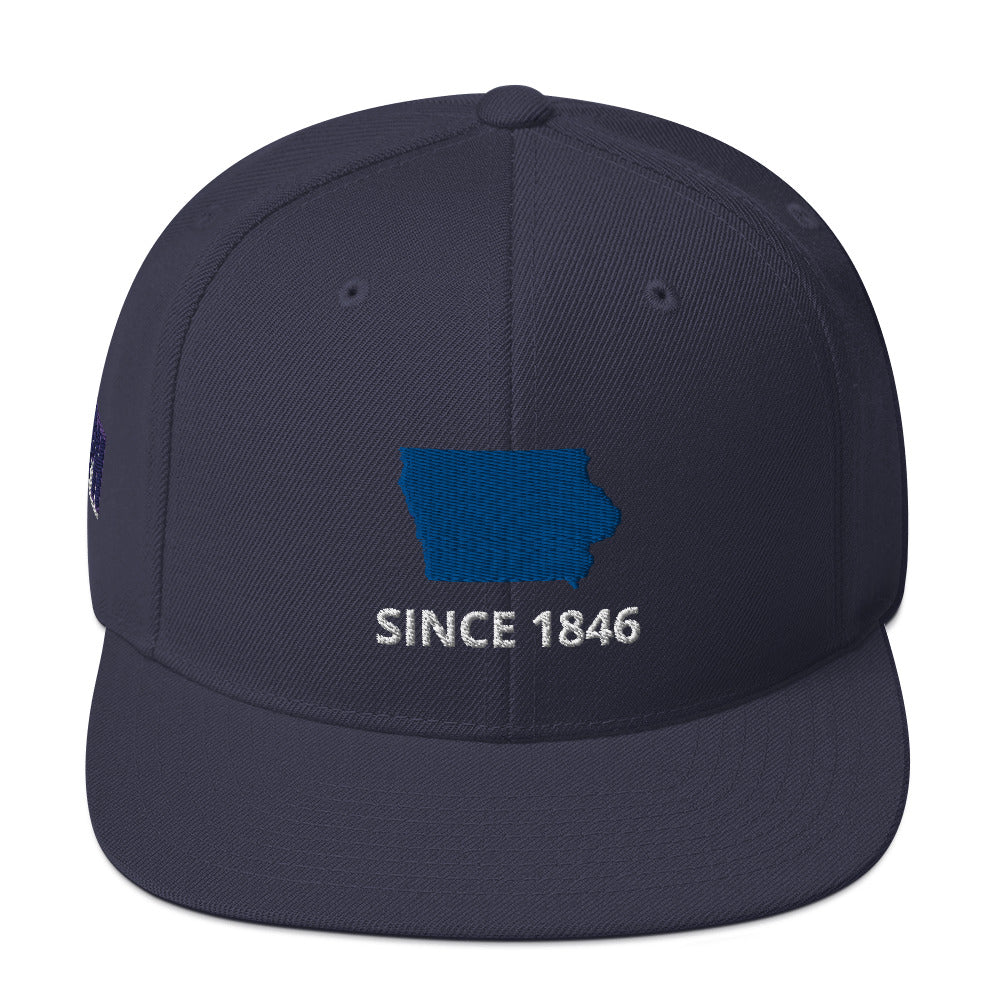 Iowa Since 1846 Snapback Hat