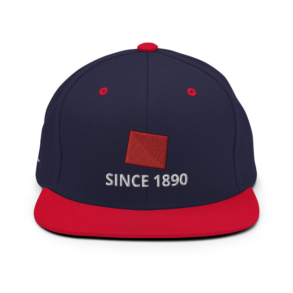 Wyoming Since 1890 Snapback Hat