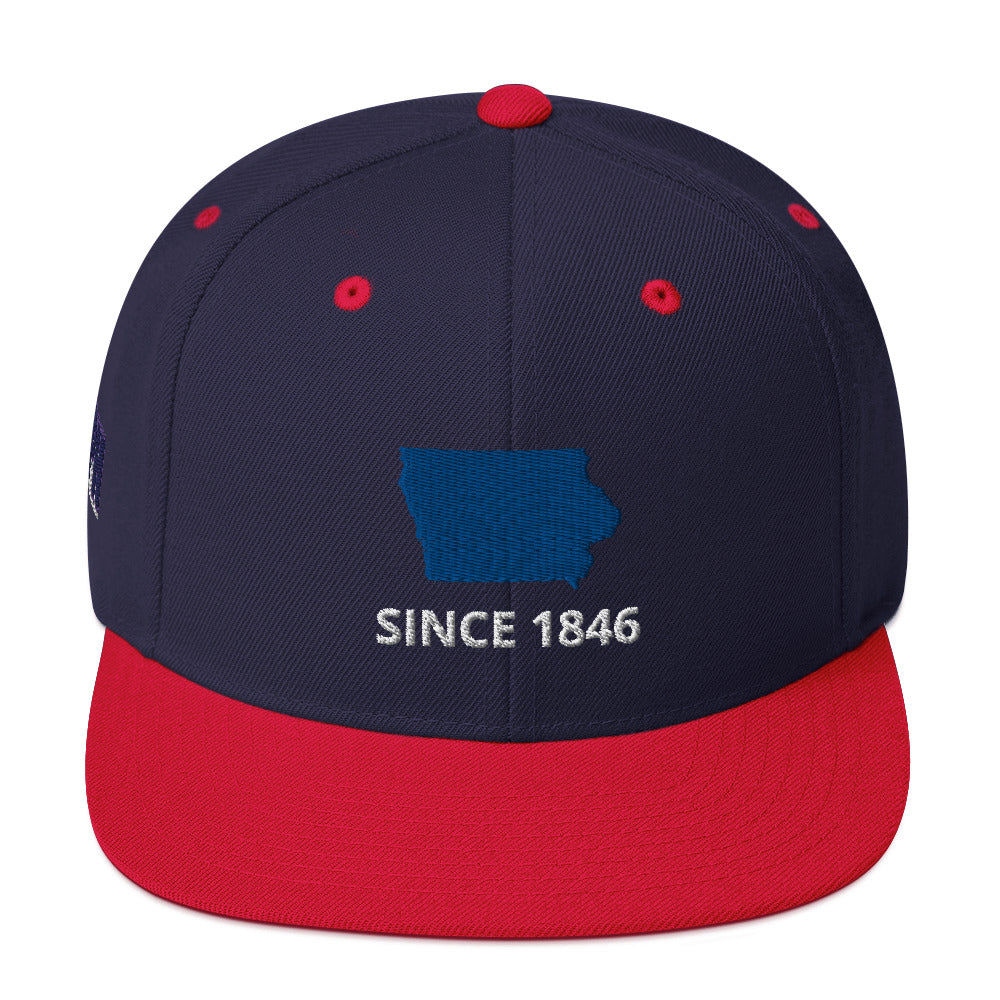 Iowa Since 1846 Snapback Hat