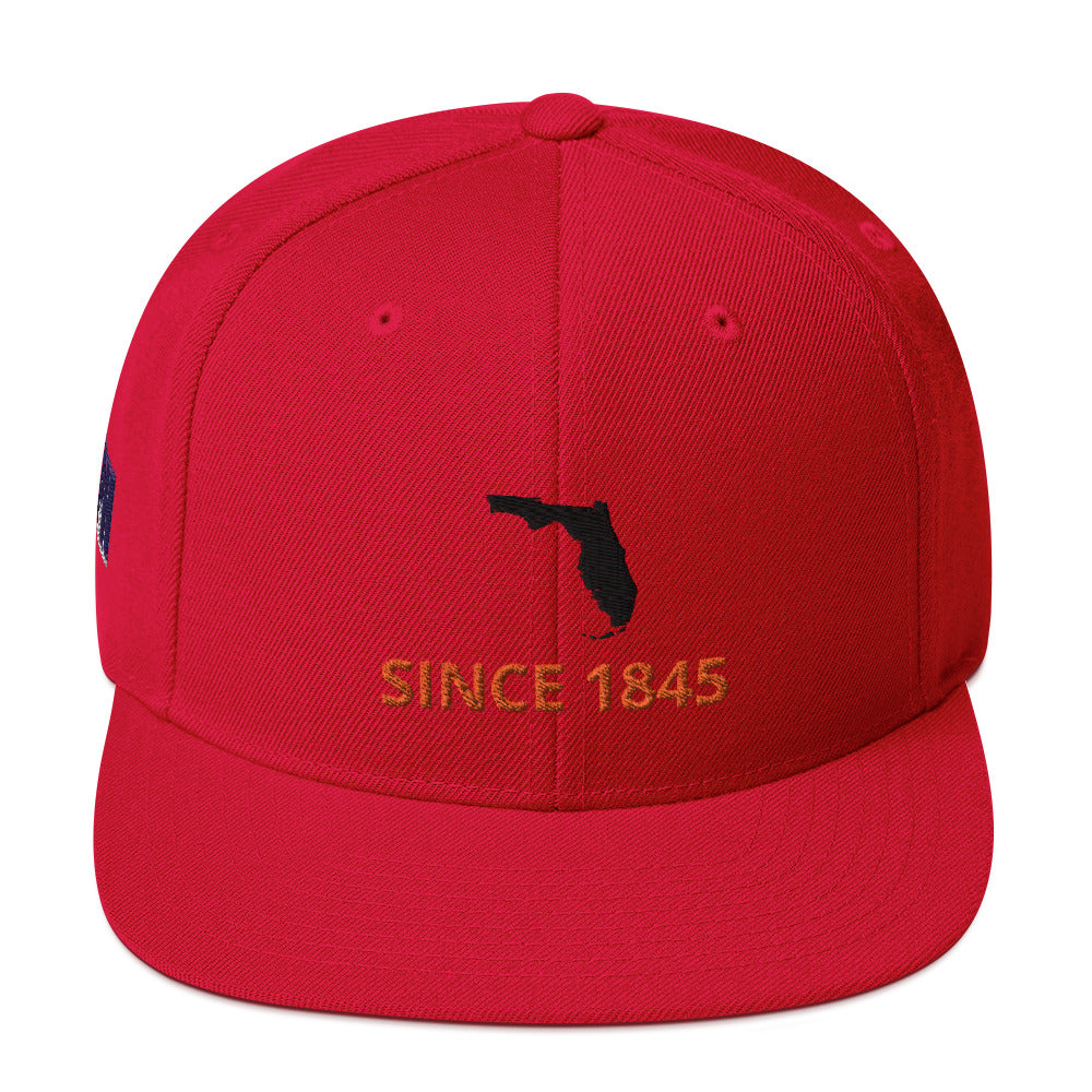 Florida Since 1845 Snapback Hat