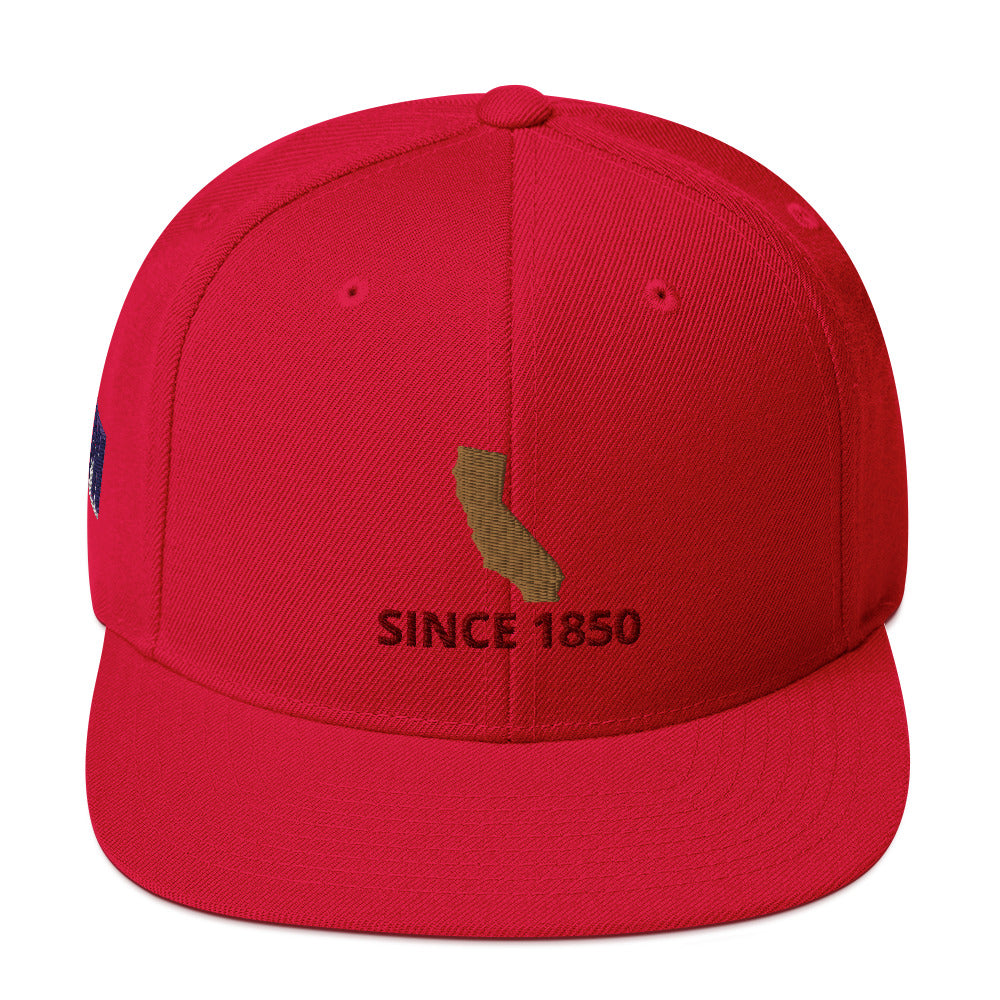 California Since 1850 Snapback Hat