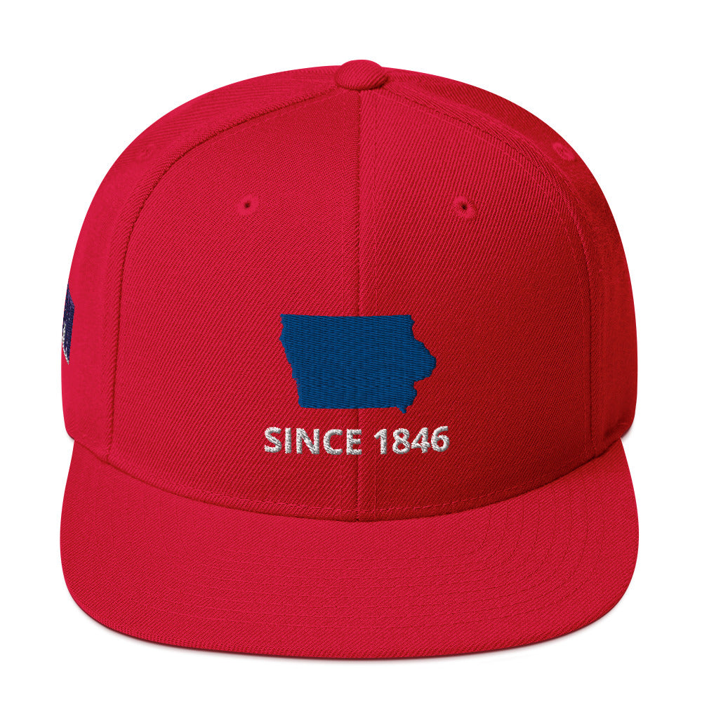 Iowa Since 1846 Snapback Hat